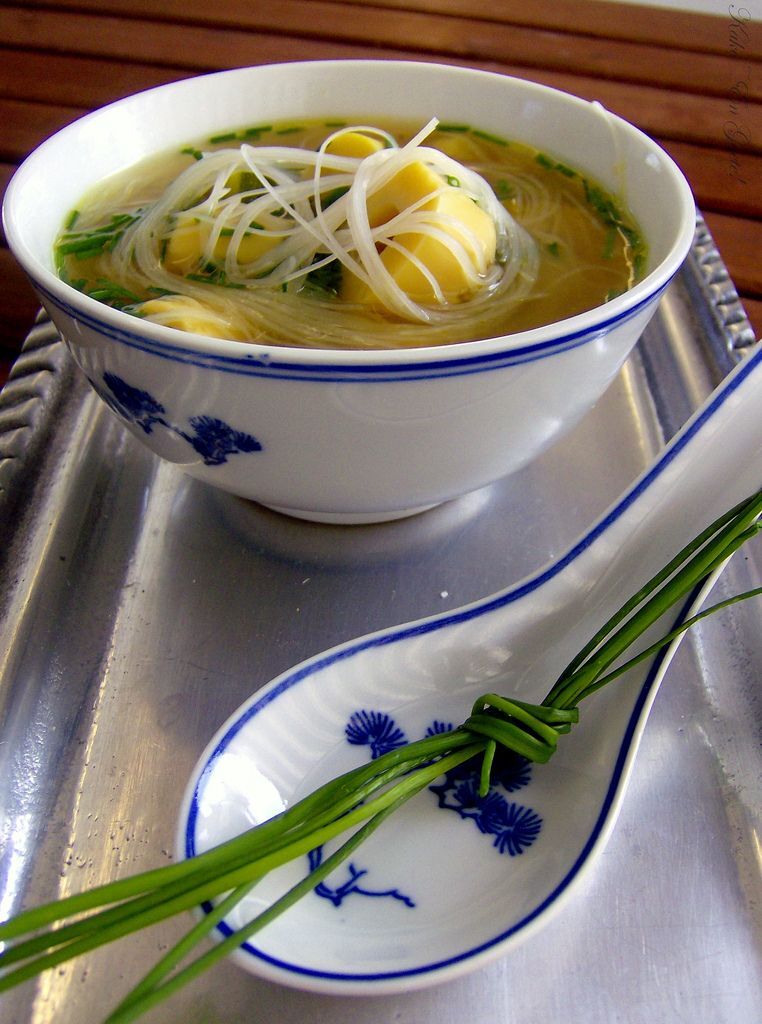 Sopa vietnamita al jengibre - Receta Petitchef