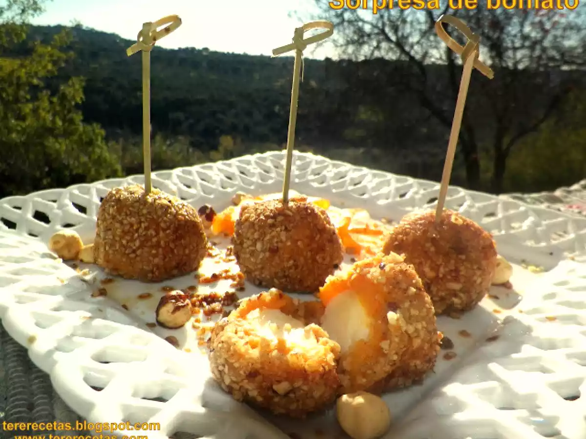 Sorpresa de boniato (batata)