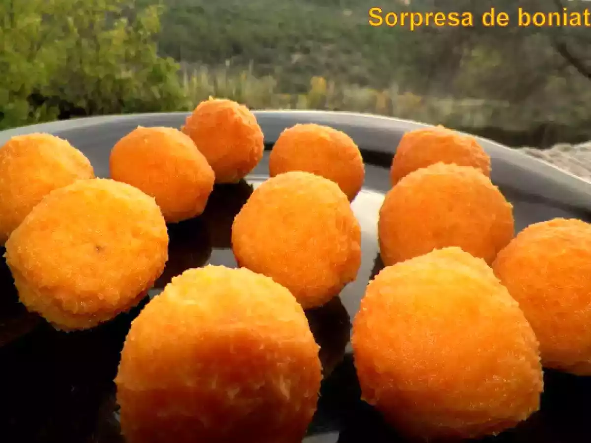 Sorpresa de boniato (batata) - foto 2