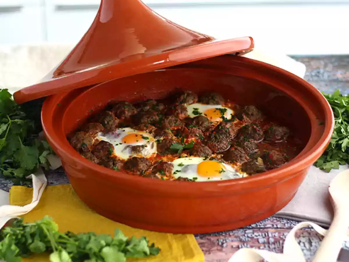 Tajine de kefta (albóndigas de ternera con hierbas y especias) - foto 2