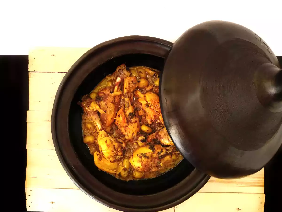 Tajine de pollo con limón confitado {receta tradicional marroquí} - foto 3