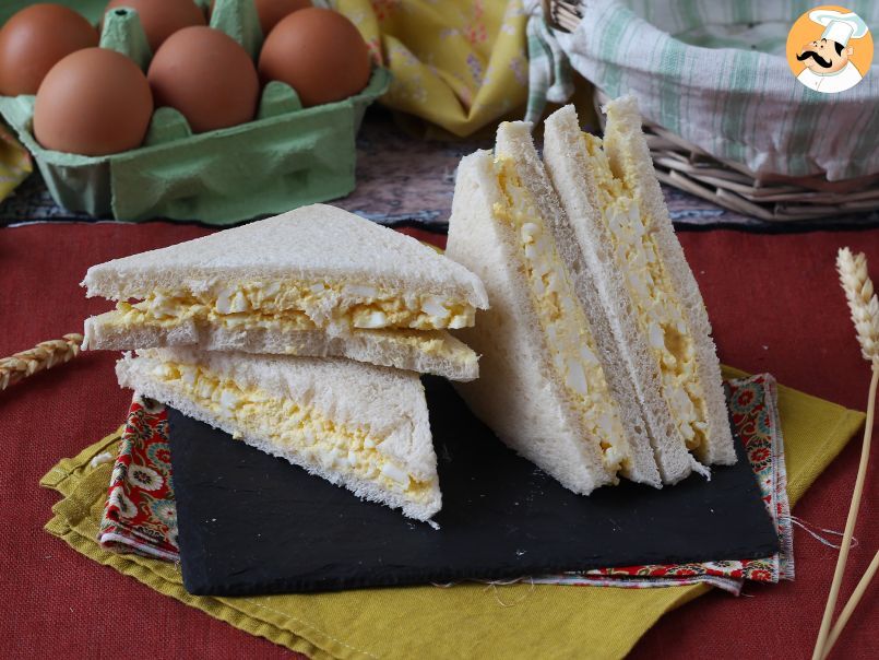 Tamago sando: delicioso sándwich de huevo japonés