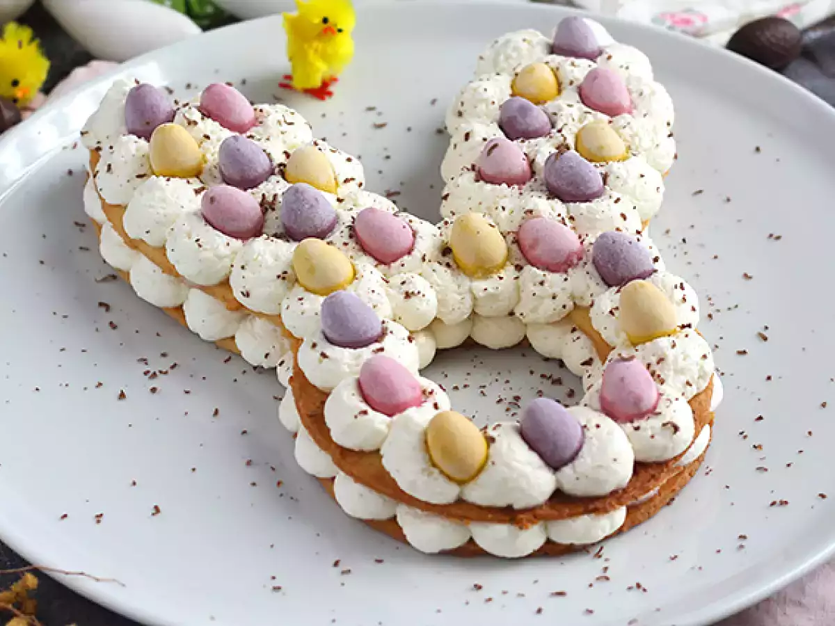 Tarta conejo de Pascua - foto 3
