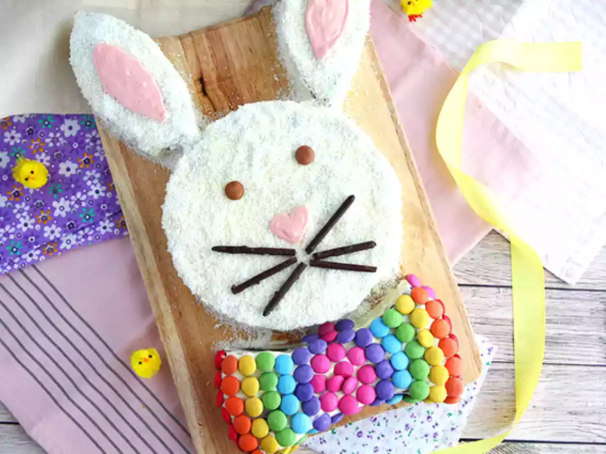 Tarta conejo extra fácil (pascua) - foto 2