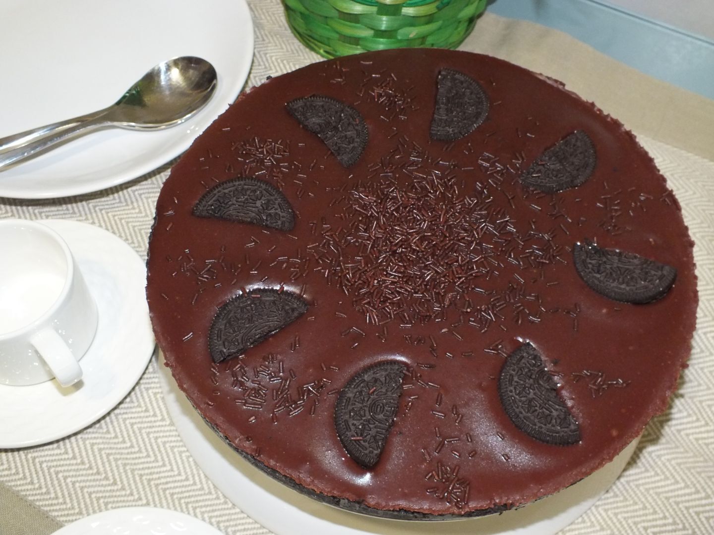 Tarta de chocolate y galletas oreo - Receta Petitchef