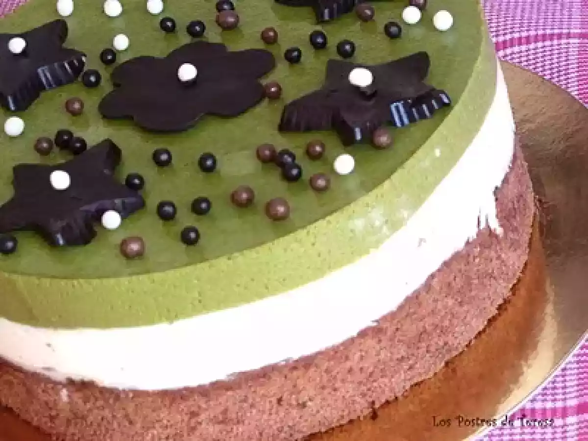 Tarta de Chocolates y Té Matcha - foto 2