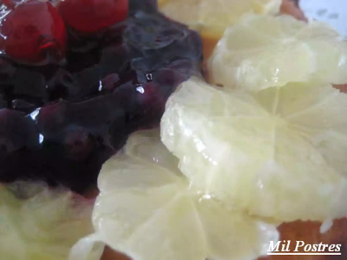 Tarta de limón entero. Diferente, sencilla y refrescante