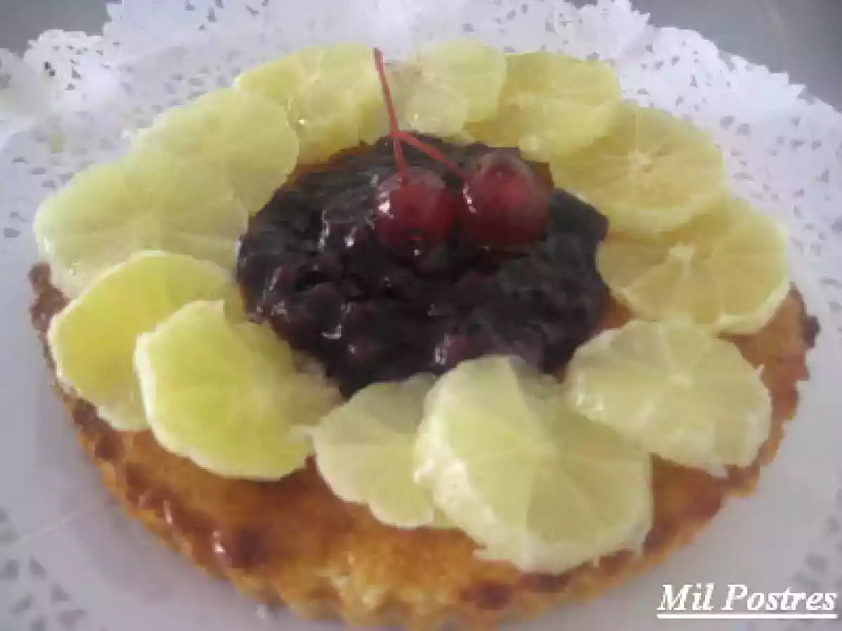 Tarta de limón entero. Diferente, sencilla y refrescante - foto 2