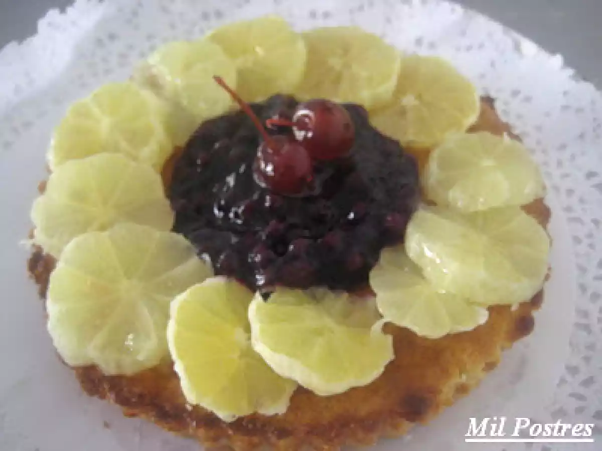 Tarta de limón entero. Diferente, sencilla y refrescante - foto 3