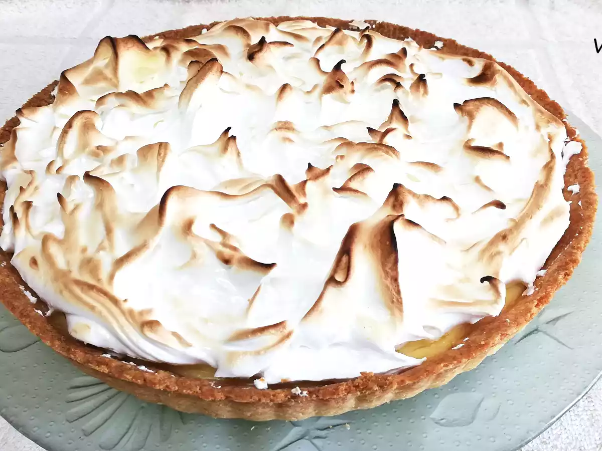 Tarta de limón y merengue o Lemon pie