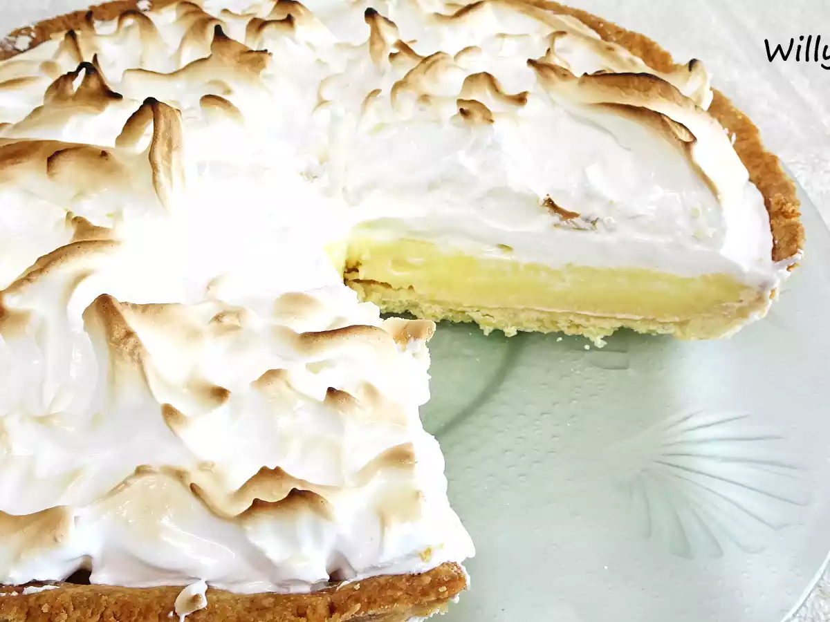 Tarta de limón y merengue o Lemon pie - foto 2