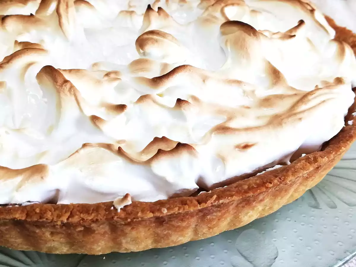 Tarta de limón y merengue o Lemon pie - foto 4