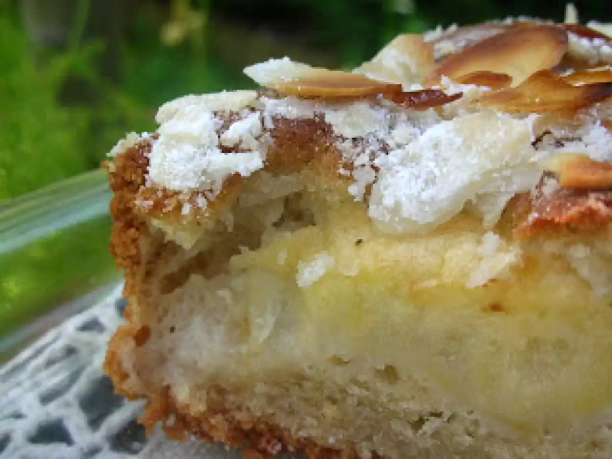 Tarta de manzanas escondidas