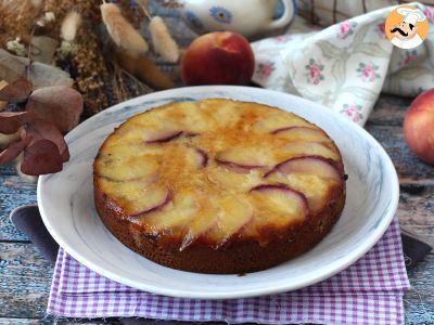 Tarta de melocotón suave y esponjosa - foto 2