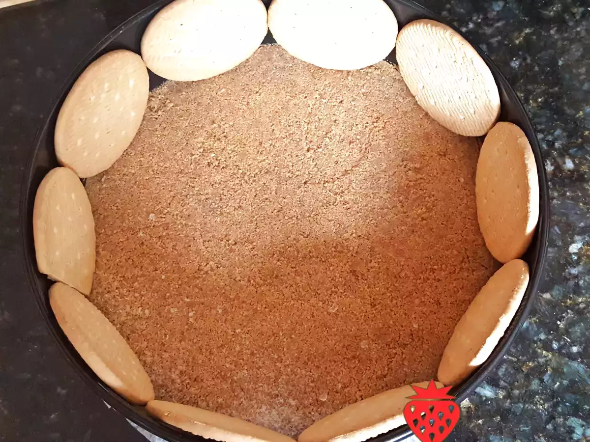 Tarta de Natillas y Galletas - foto 2