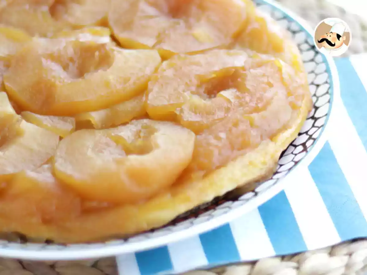 Tarta Tatin francesa de manzana