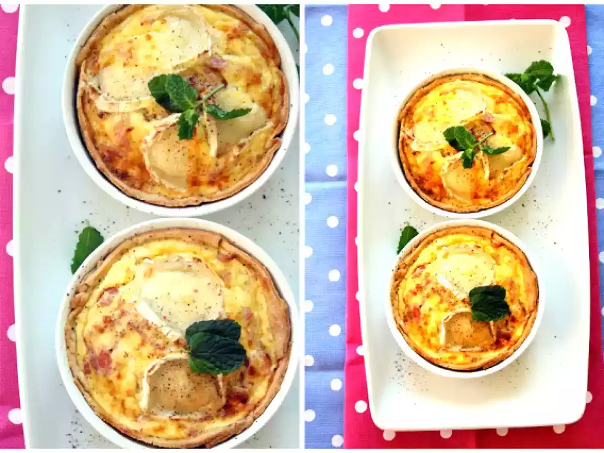 Tartaletas saladas de bacon y queso - foto 2