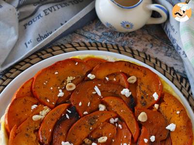 Tatin de calabaza con queso de cabra y miel - foto 7