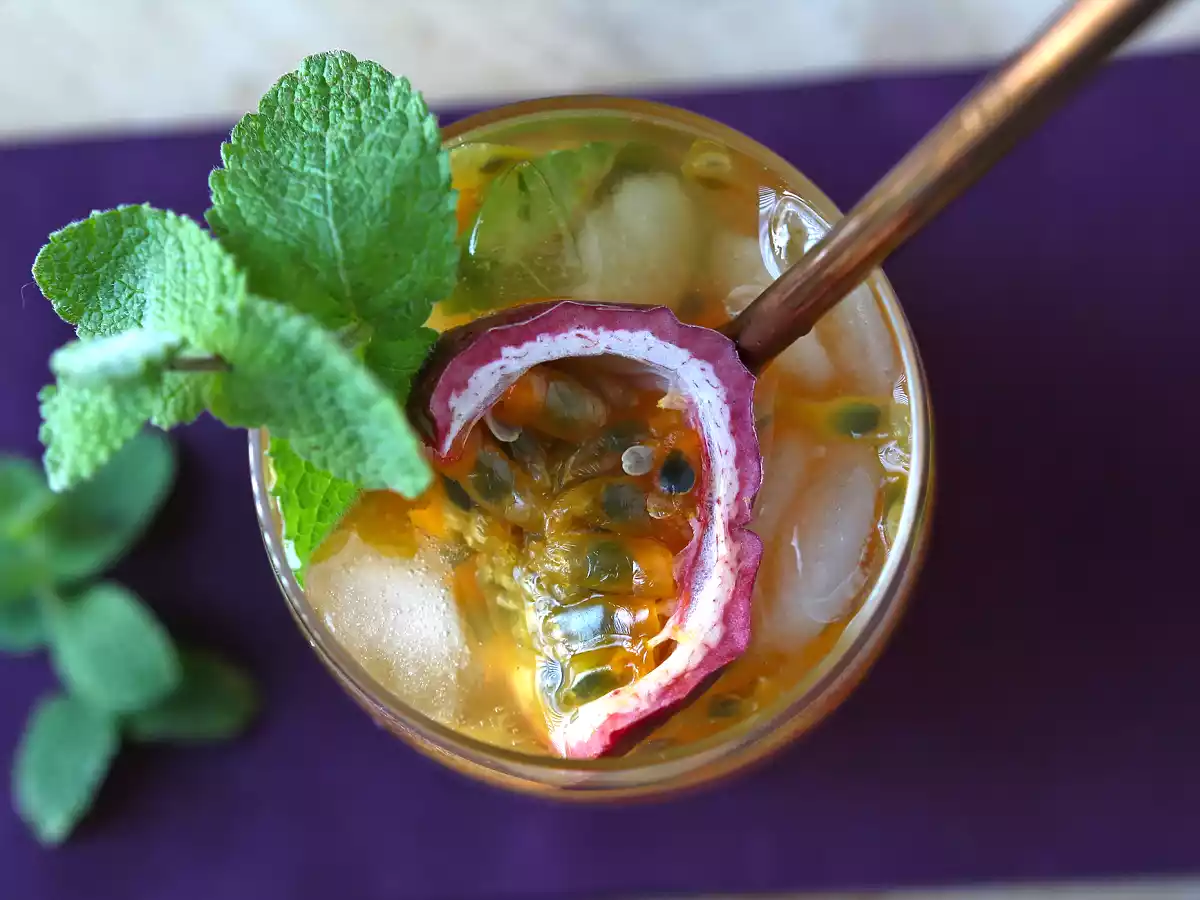 Té helado de fruta de la pasión, la bebida perfecta para el verano - foto 6