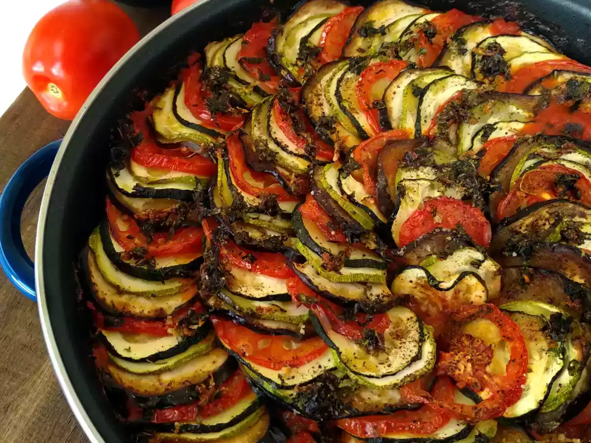 Tian de verduras o ratatouille {receta francesa}