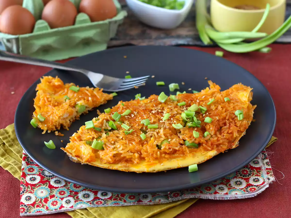 Tortilla de arroz crujiente: ligera, nutritiva y sorprendente - foto 2