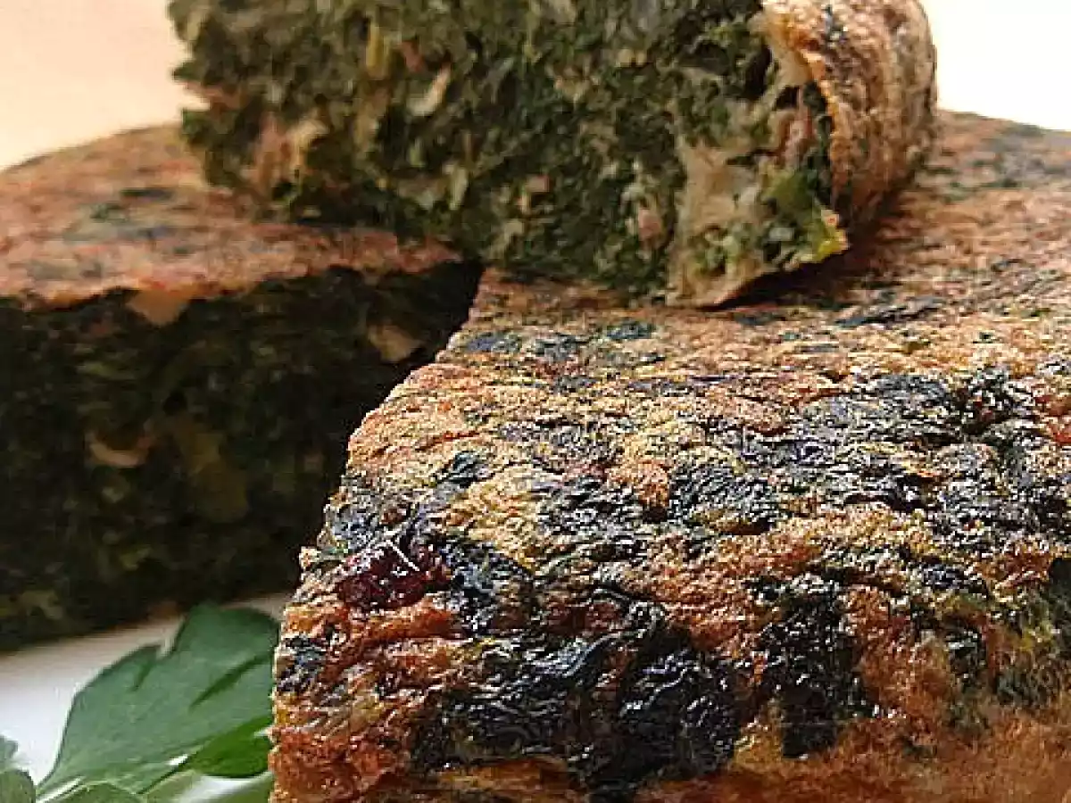 Tortilla de espinacas y jamón serrano - foto 2