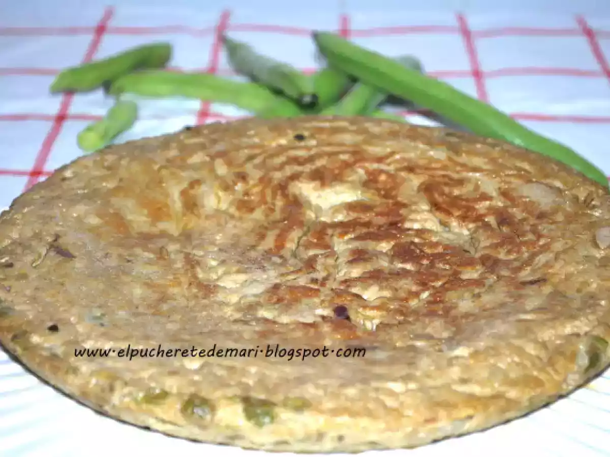 Tortilla de habas tiernas - foto 2