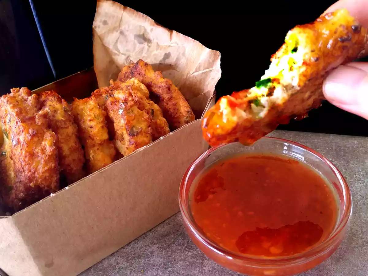 Tortitas de gambas - foto 3