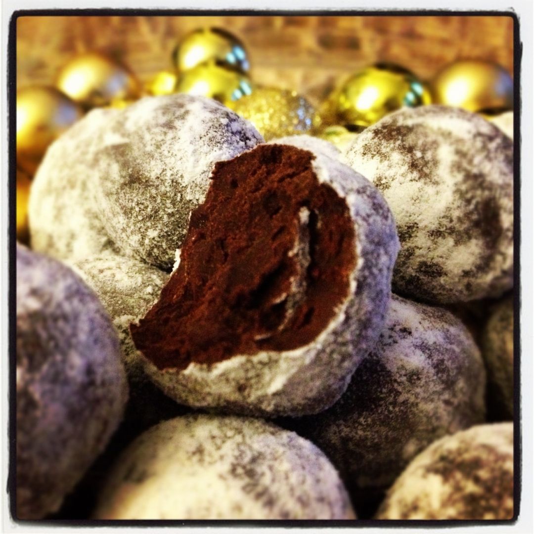 Trufas de chocolate para navidad - Receta Petitchef