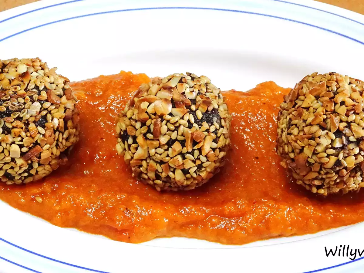 Trufas de morcilla y almendra - foto 2