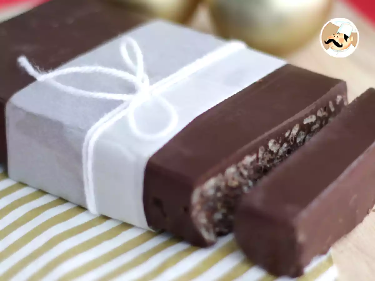 Turrón de chocolate para Navidad - foto 3