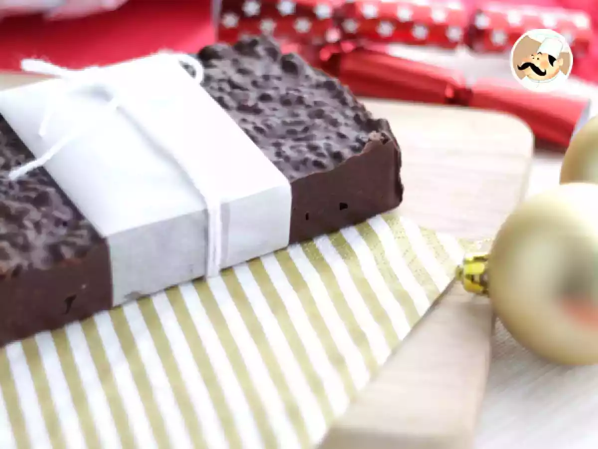 Turrón de chocolate para Navidad - foto 4