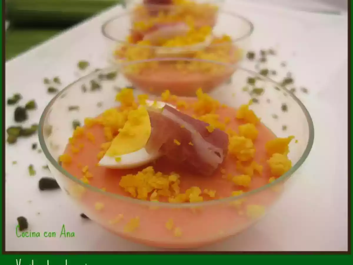 Vasitos de salmorejo - foto 2