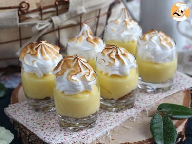 Vasitos de tarta de limón y merengue - foto 4