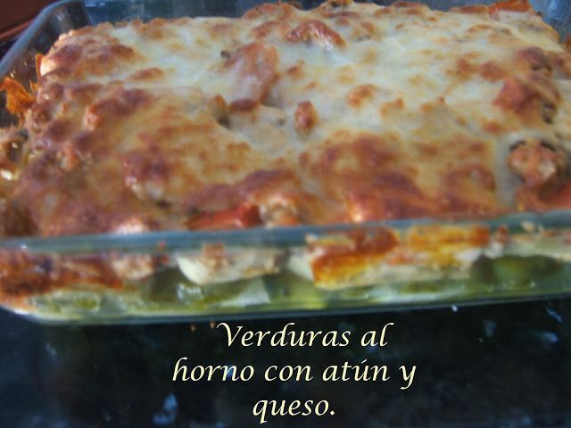 Verduras Al Horno Con Atún Y Queso. - Receta Petitchef