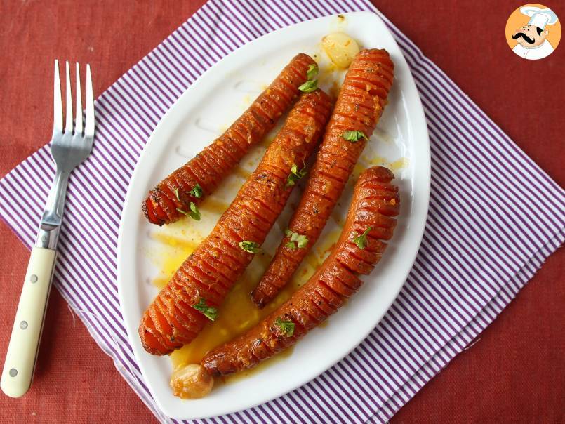 Zanahoria asadas con miel y clementinas - foto 4