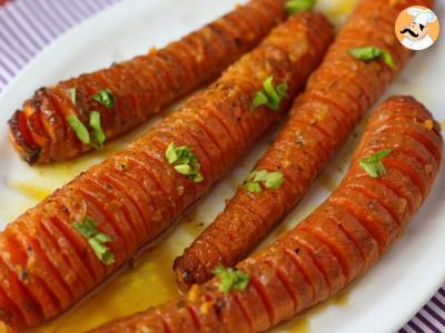 Zanahorias asadas con miel y clementinas - foto 2